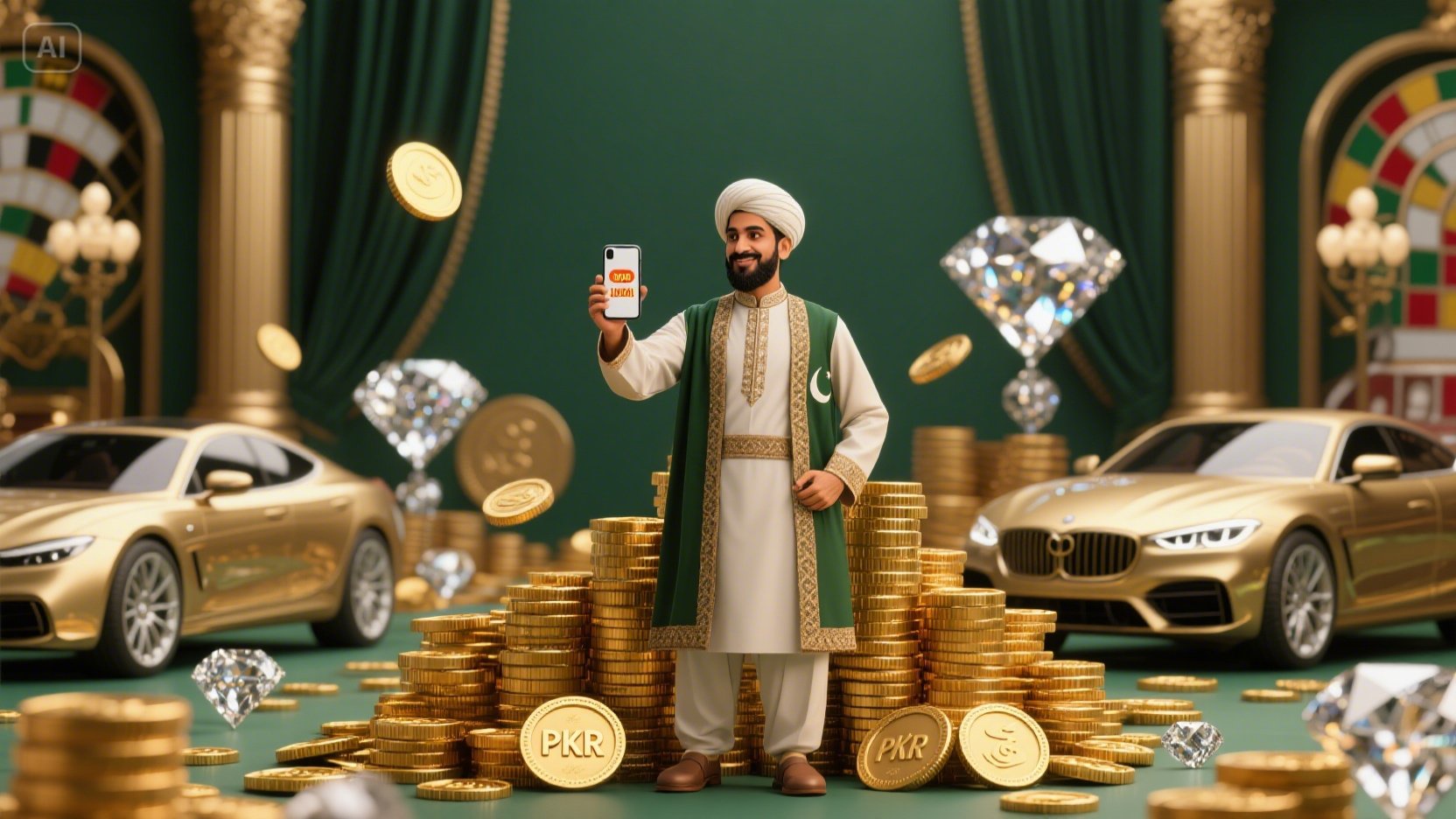 Casino Las Atlantis desktop and mobile interfaces